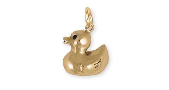 gold rubber duck
