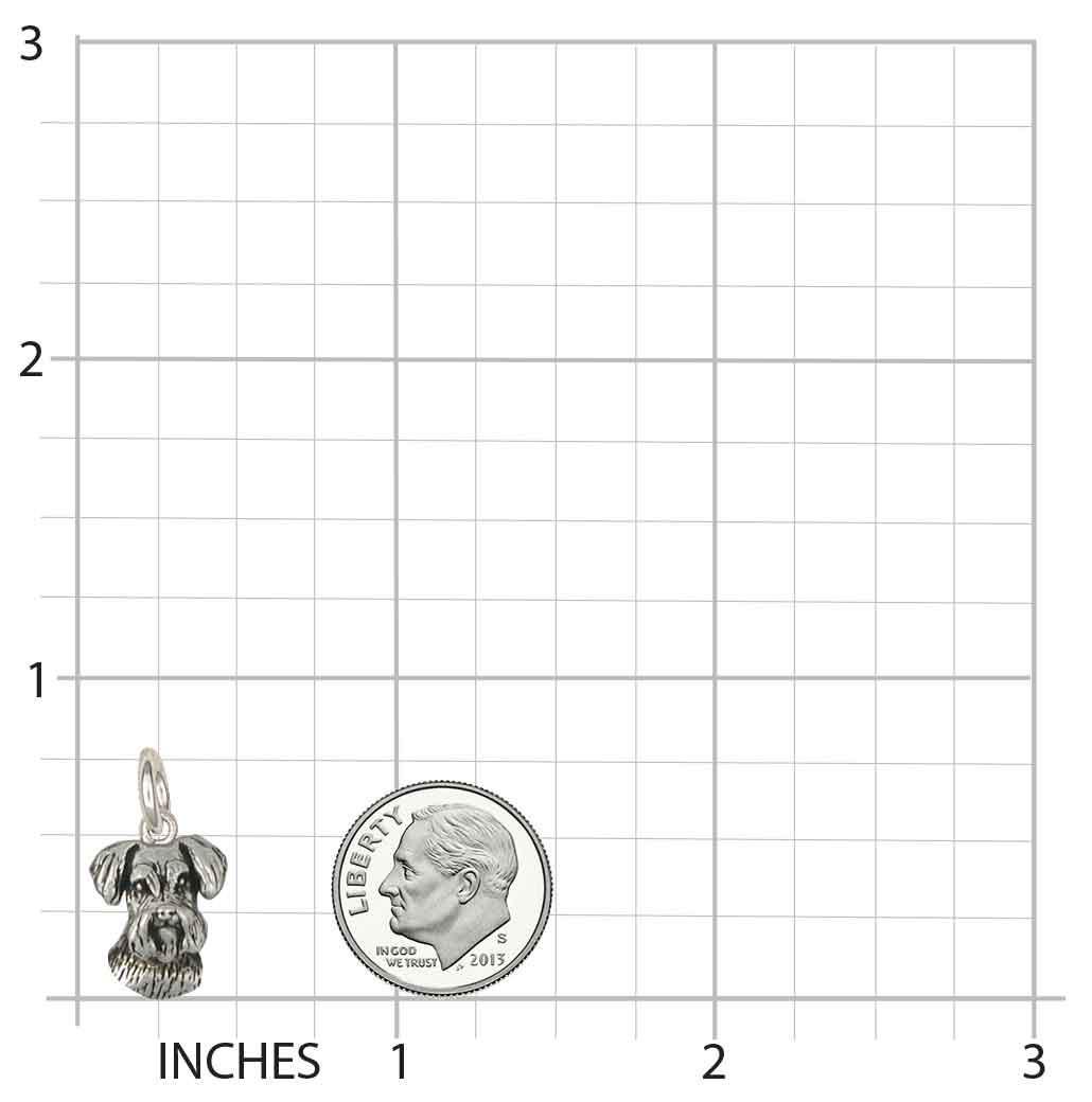 Schnauzer Jewelry Schnauzer Charm Jewelry Sterling Silver Handmade