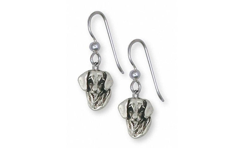Dachshund Jewelry Sterling Silver Dachshund Earrings Jewelry Handmade Dog Jewelry DA2-E image 1