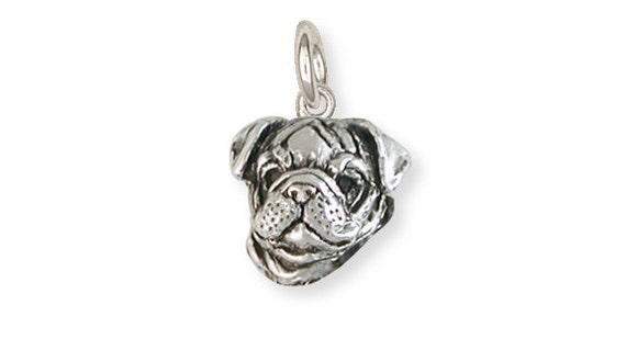 Bulldog Jewelry Sterling Silver Bulldog Charm Jewelry BD23H-C