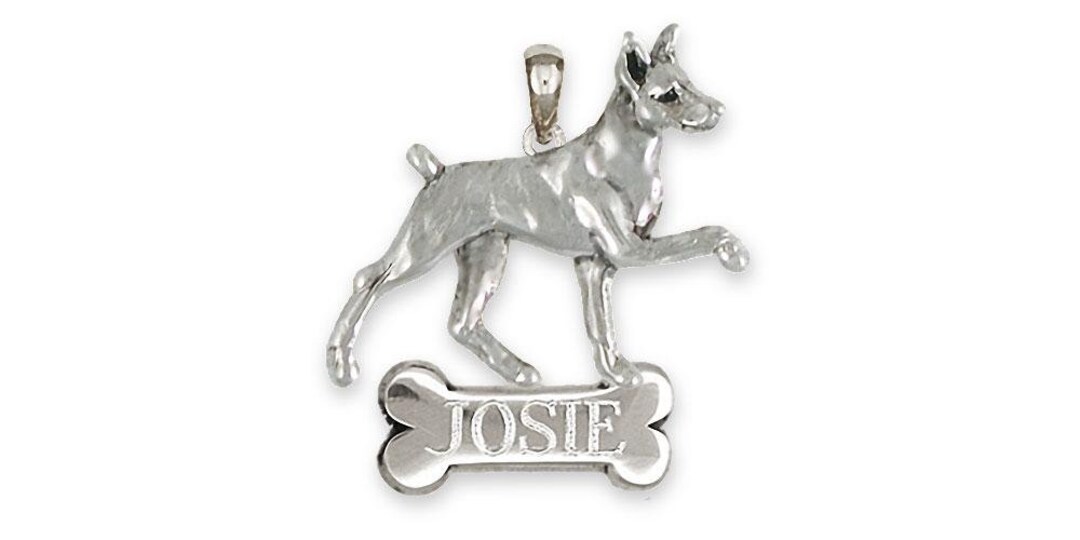 ミニチュアピンシャージュエリー スターリングシルバー ハンドメイド