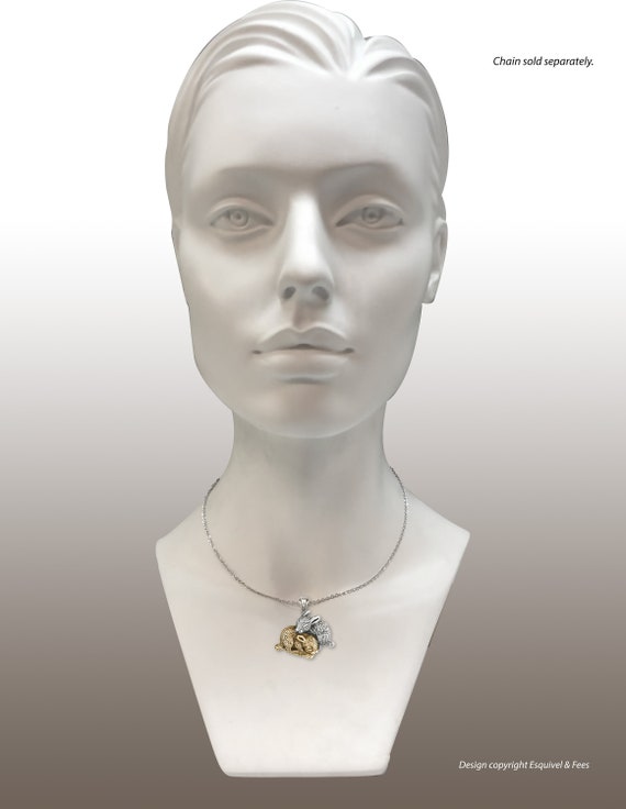 Collana Con Ciondolo Coniglio In Acciaio Inox 316 – Gioiello Uomo Donna Stile Vichingo