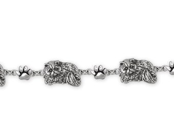 Persian Cat Jewelry Sterling Silver Handmade Persian Cat Bracelet  PS9-BR