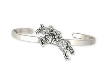 Horse Jewelry Horse Bracelet Jewelry Sterling Silver Handmade Horse Bracelet JH1-CB