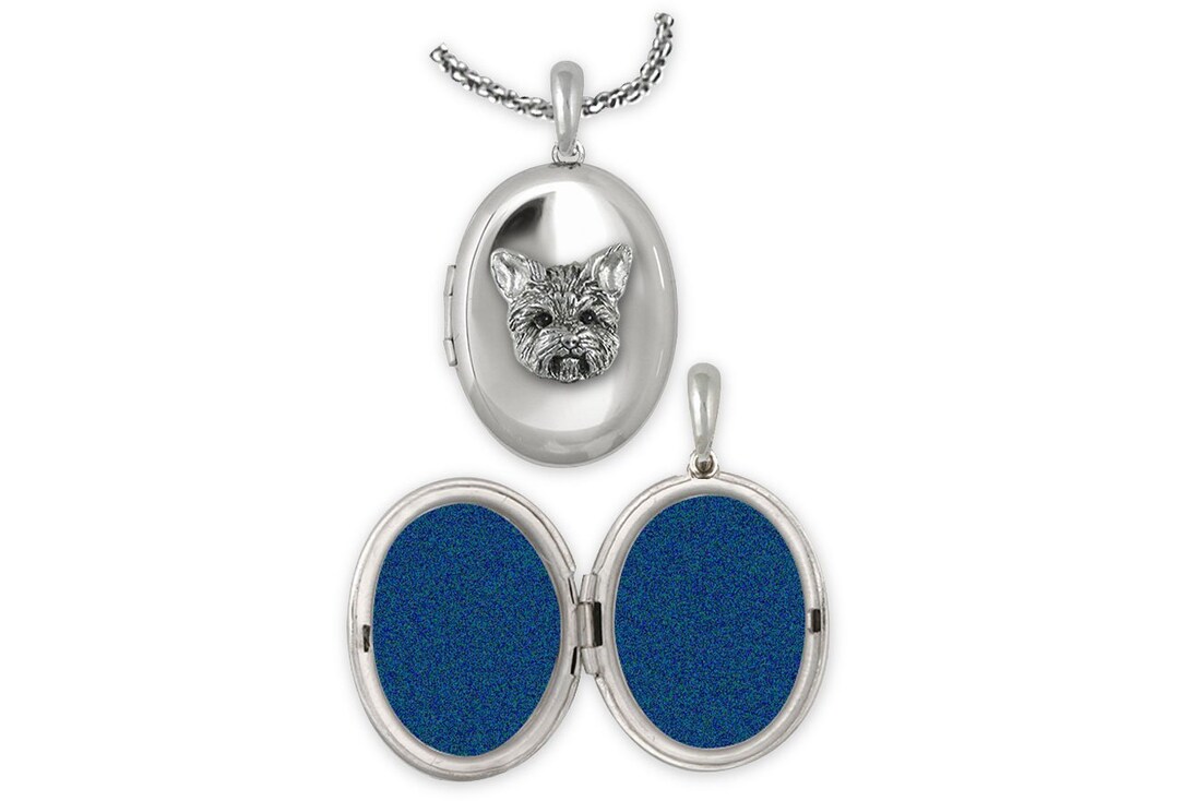 Yorkie Jewelry Sterling Silver Handmade Yorkshire Terrier Etsy UK