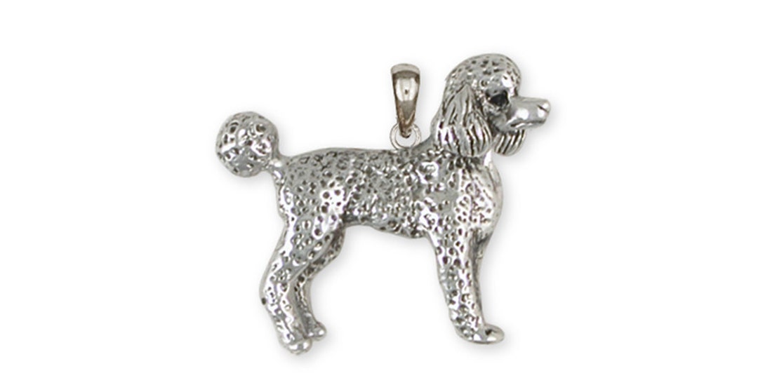 Poodle Jewelry Poodle Pendant Handmade Sterling Silver Poodle