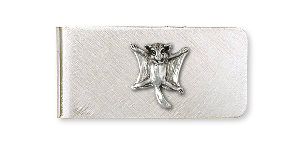 Sugar Glider Jewelry Sterling Silver Sugar Glider Money Clip Handmade Sugar Glider Jewelry SG5-MC