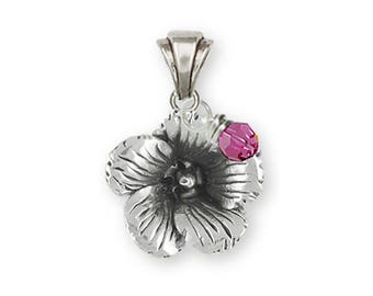 Winecup Pendant Jewelry Sterling Silver Handmade Flower Pendant PWC1-BDP