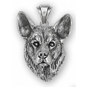 Australian Cattle Dog Pendant Sterling Silver Handmade Australian Cattle Dog Jewelry CTD2-Pkkk