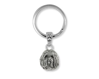 Havanese Jewelry Havanese Jewelry Sterling Silver Key Ring Havanese Charms And Havanese Jewelry By Esquivel & Fees HV8-K