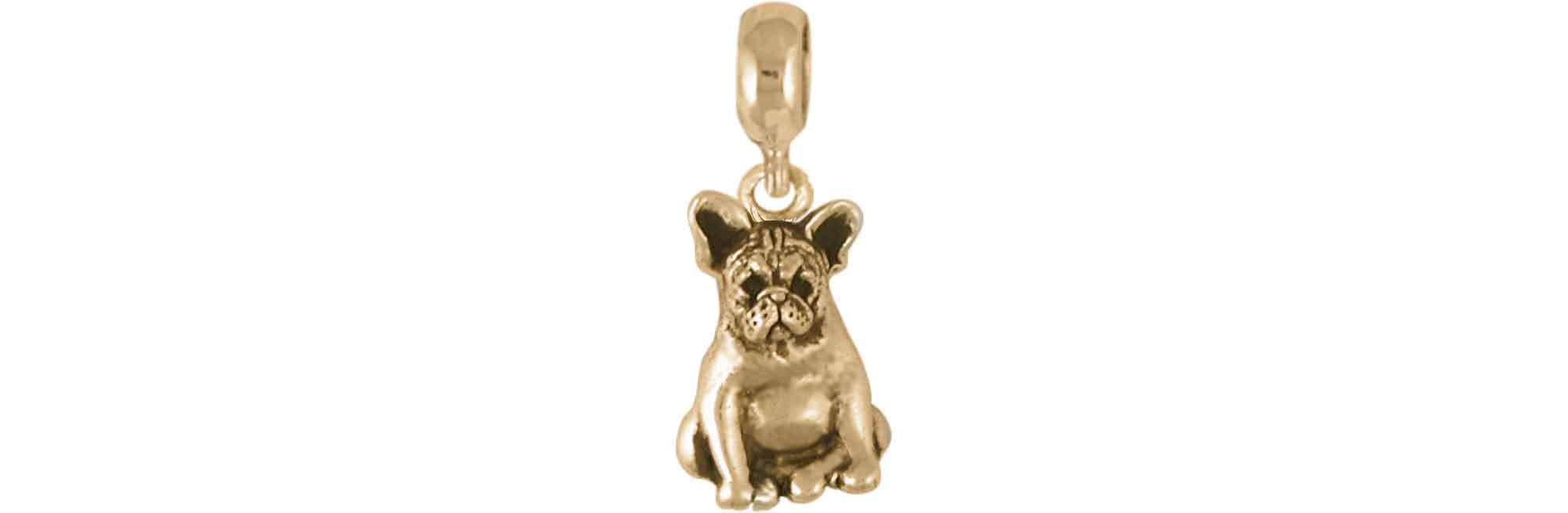 Pandora charms gold french bulldog charm - Etsy 日本