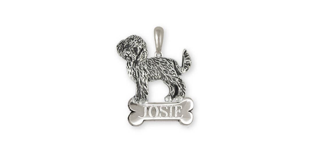 Labradoodle Jewelry Labradoodle Pendant Jewelry Sterling Silver