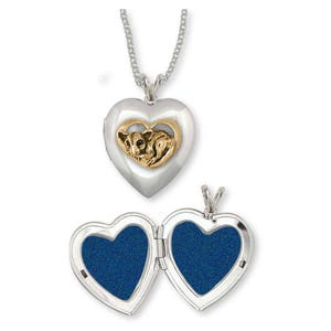 Sugar Glider Jewelry Silver And Gold Sugar Glider Photo Locket Handmade Sugar Glider Jewelry SG1-TNT
