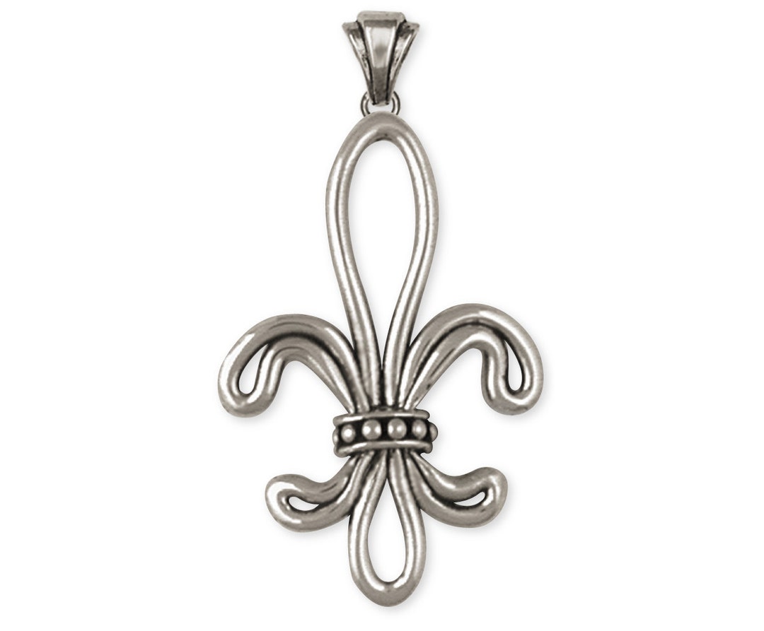 Fleur De Lis Jewelry Fleur De Lis Pendant Jewelry Sterling Silver