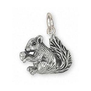 Eichhörnchen Charm Schmuck Sterling Silber Handmade Eichhörnchen Charm SQ2-C