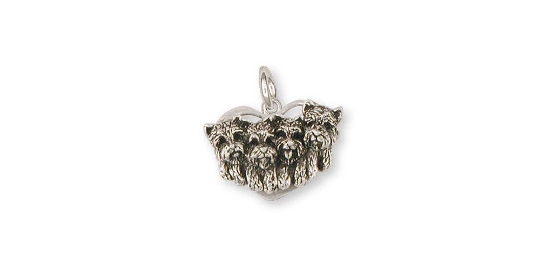Cairn Terrier Jewelry Cairn Terrier Charm Jewelry Sterling Silver