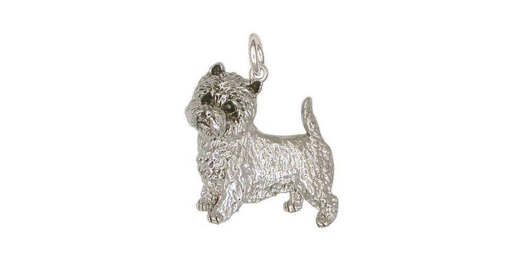 Cairn Terrier Jewelry Cairn Terrier Charm Jewelry Sterling Silver