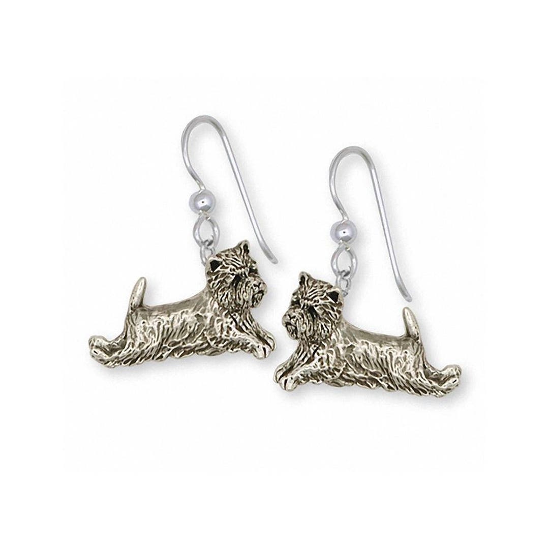 Cairn Terrier Jewelry Cairn Terrier Earrings Jewelry Sterling Etsy UK