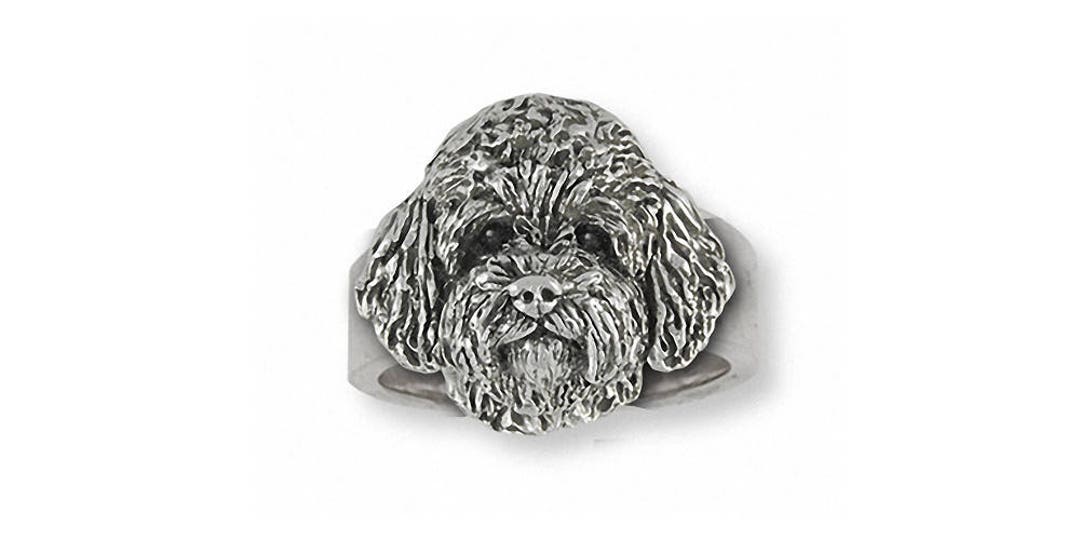 Labradoodle Jewelry Labradoodle Ring Jewelry Sterling Silver Etsy