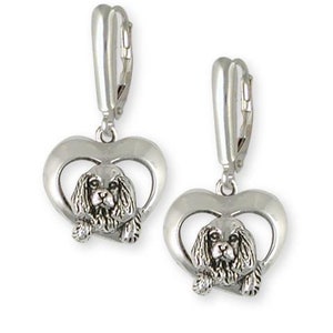 Cavalier King Charles Spaniel  Jewelry Handmade Sterling Silver CV16-E