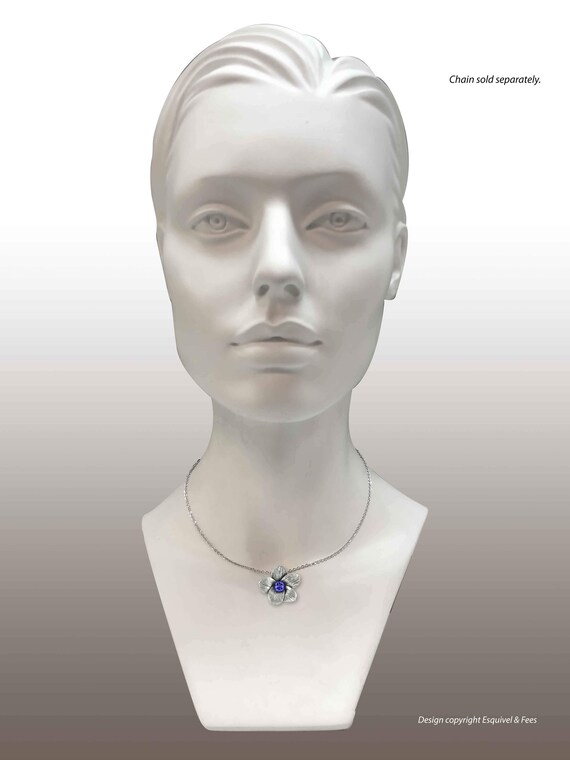 Jasmine Chain Slide Sterling Silver Handmade Jasmine Flower