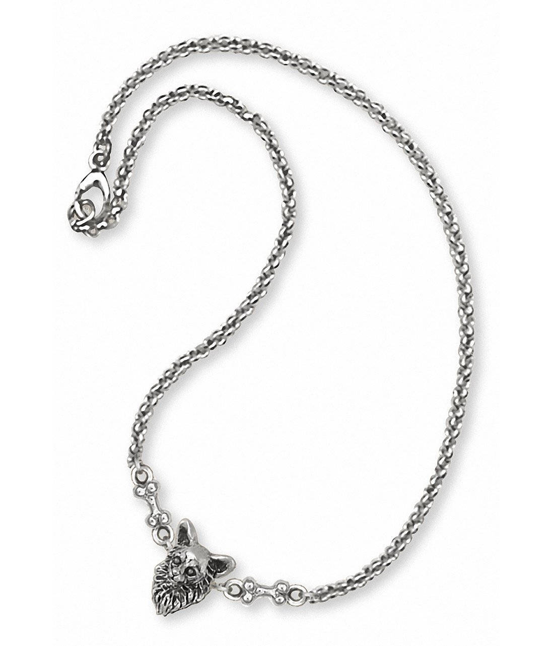 Gucci feline outlet head necklace