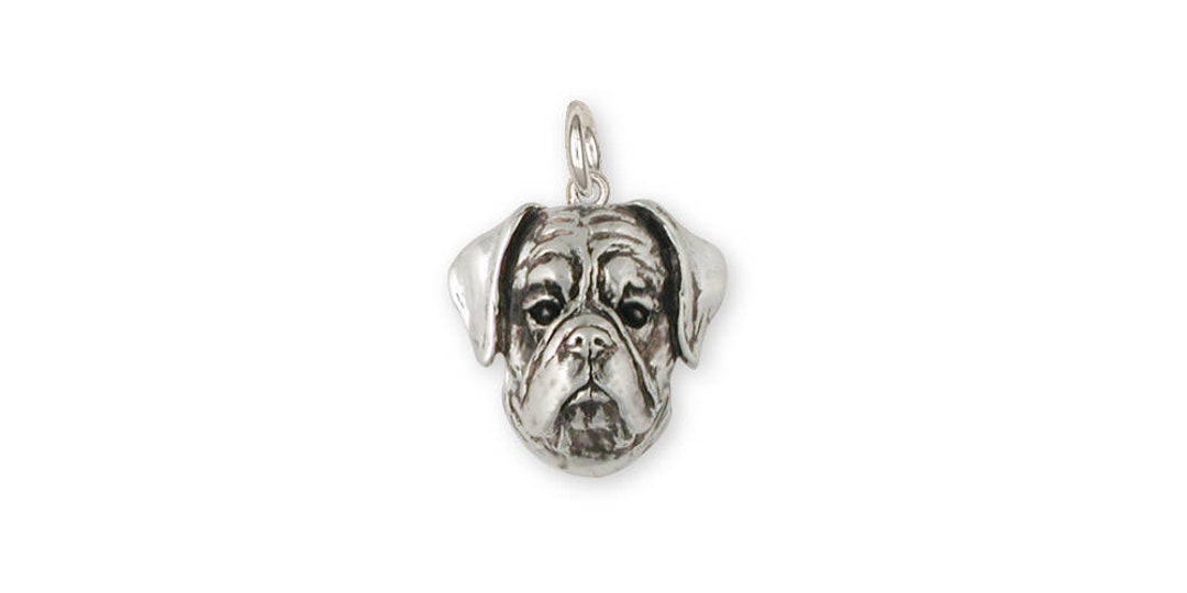 Boxer Jewelry Boxer Charm Jewelry Sterling Silver Handmade Dog Etsy