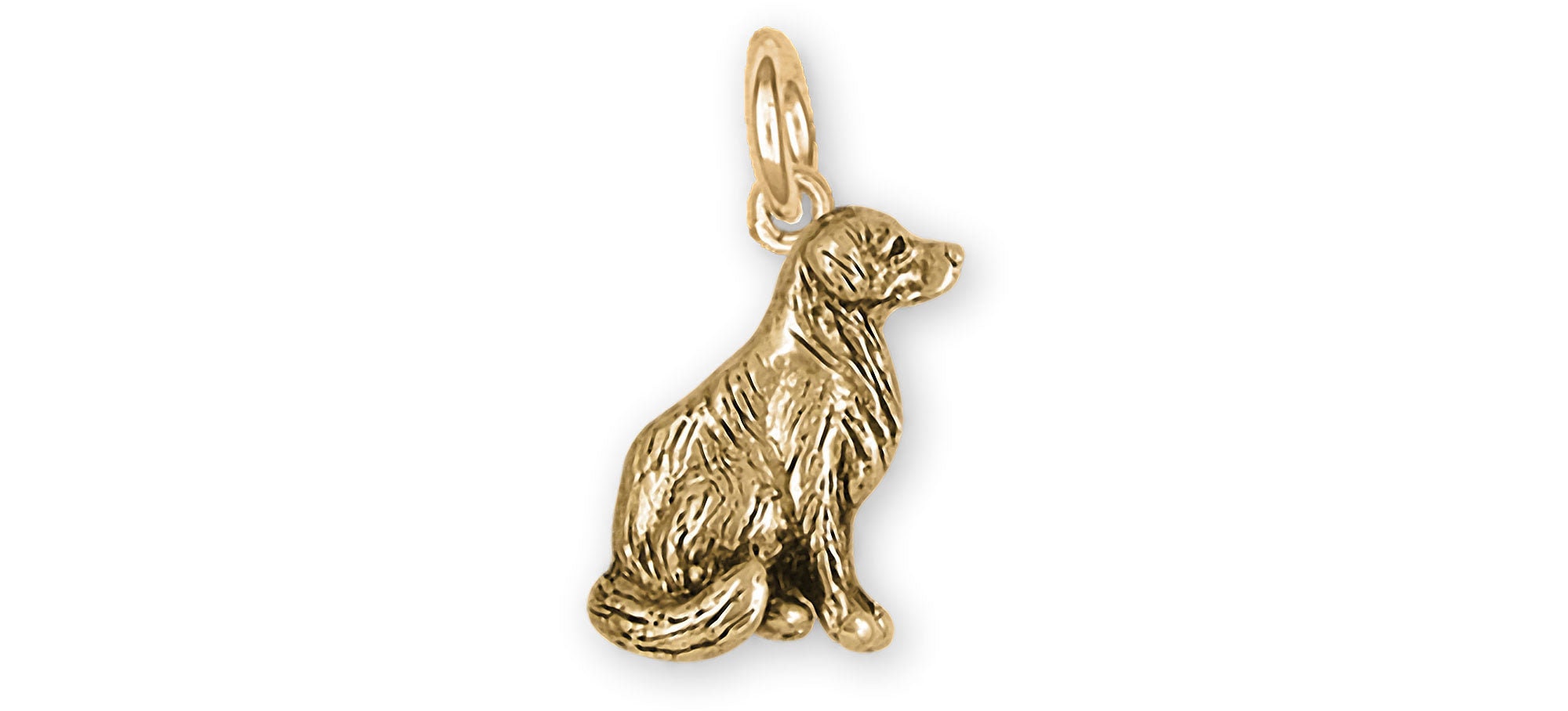 Buy Golden Retriever Jewelry 14k Yellow Gold Handmade Golden