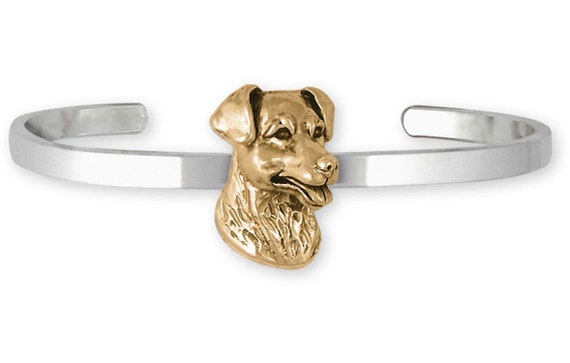 Jack Russell Sieraden Zilver En 14k Goud Handgemaakte Jack Russell