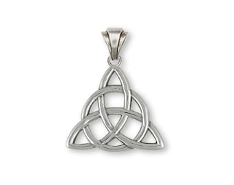 Father And Son Celtic Knot Pendant Jewelry Sterling Silver Handmade  Pendant FSC1-P