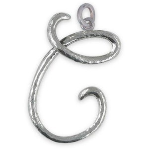 Initial Jewelry Initial Pendant Jewelry Sterling Silver Handmade Personalized Initial Pendant INIT-CP