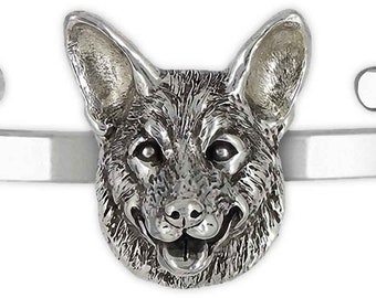 Australian Cattle Dog Bracelet Sterling Silver Handmade Australian Cattle Dog Jewelry CTD1-CB