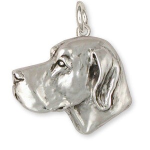 Great Dane Charm, Sterling Silver Great Dane Dog Charm, Great Dane Bracelet Charm DN2-C