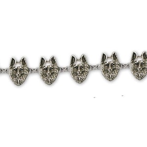 Bransoletka dla psa Schipperke Jewelry ze srebra próby 925 SC1-BR