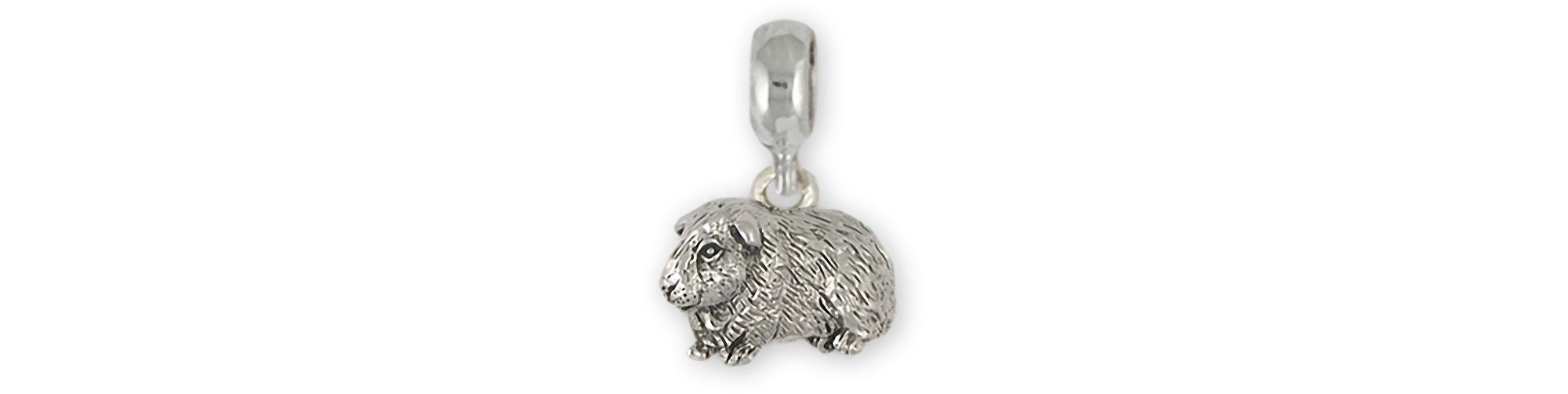 Guinea pig charm top for pandora bracelet