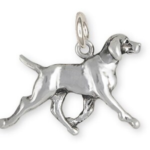 Vizsla Jewelry Solid Vizsla Dog Charm Jewelry VZ6-C