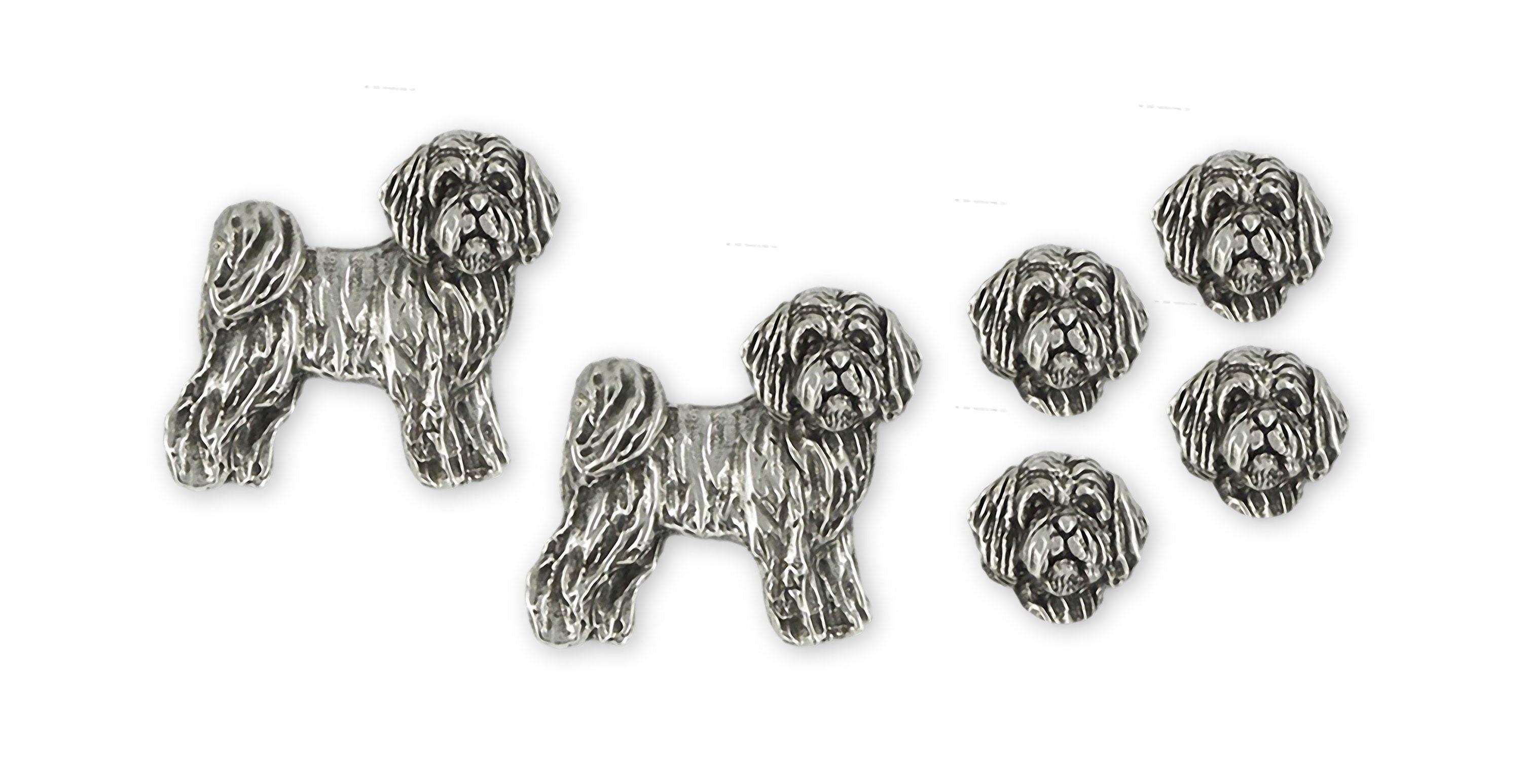 Tibetan Terrier Jewelry Sterling Silver Handmade Tibetan Terrier