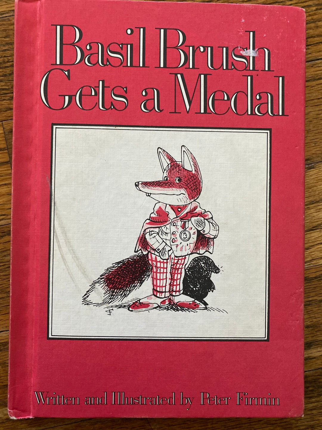 Basil Brush Gets A Medal HC 1973, 1978 Etsy