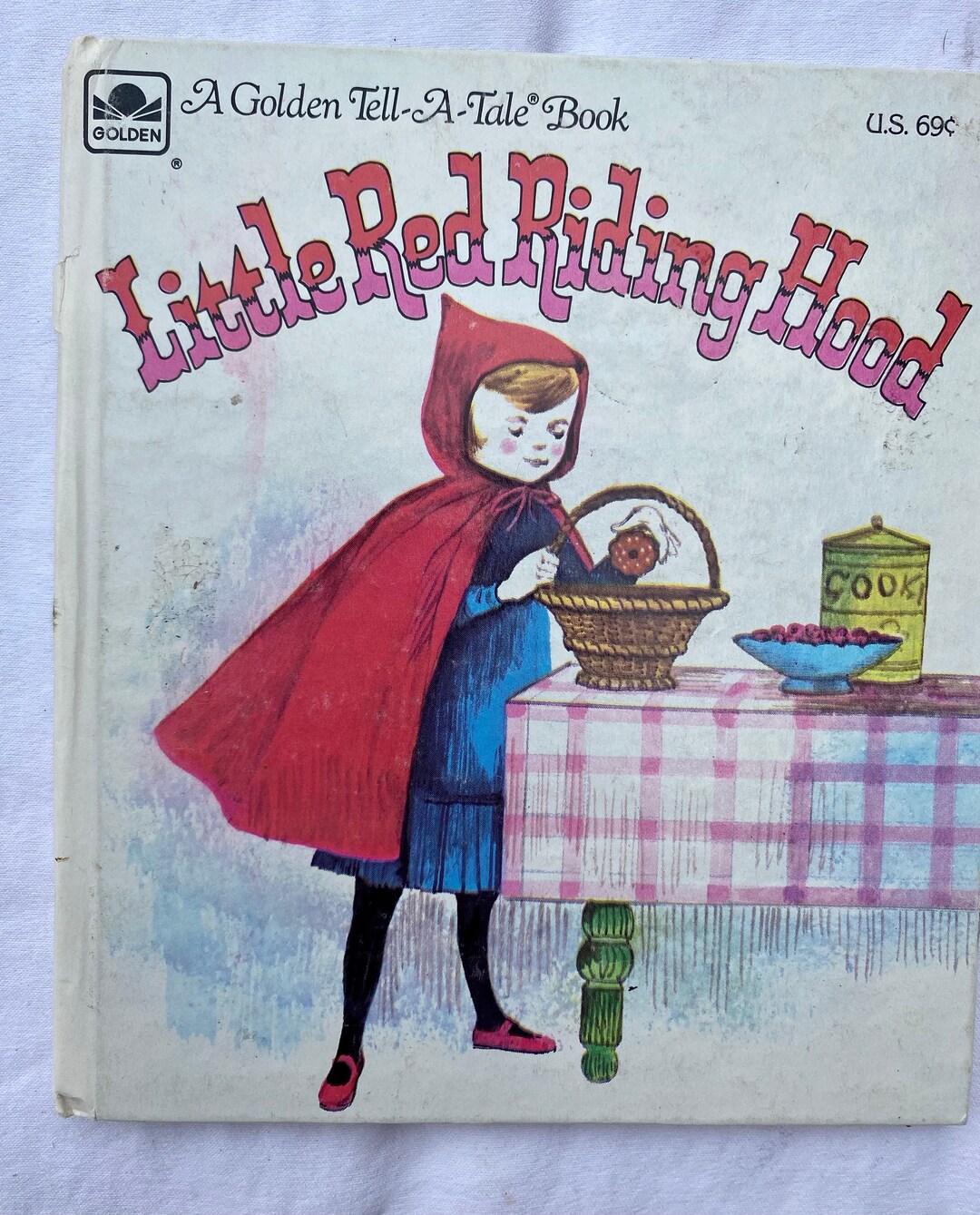 A Golden Tell-a-tale Book Little Red Riding Hood (HC, 1964) - Etsy