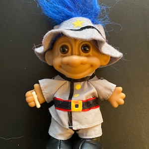 Vintage POLICE Russ Troll (5”)
