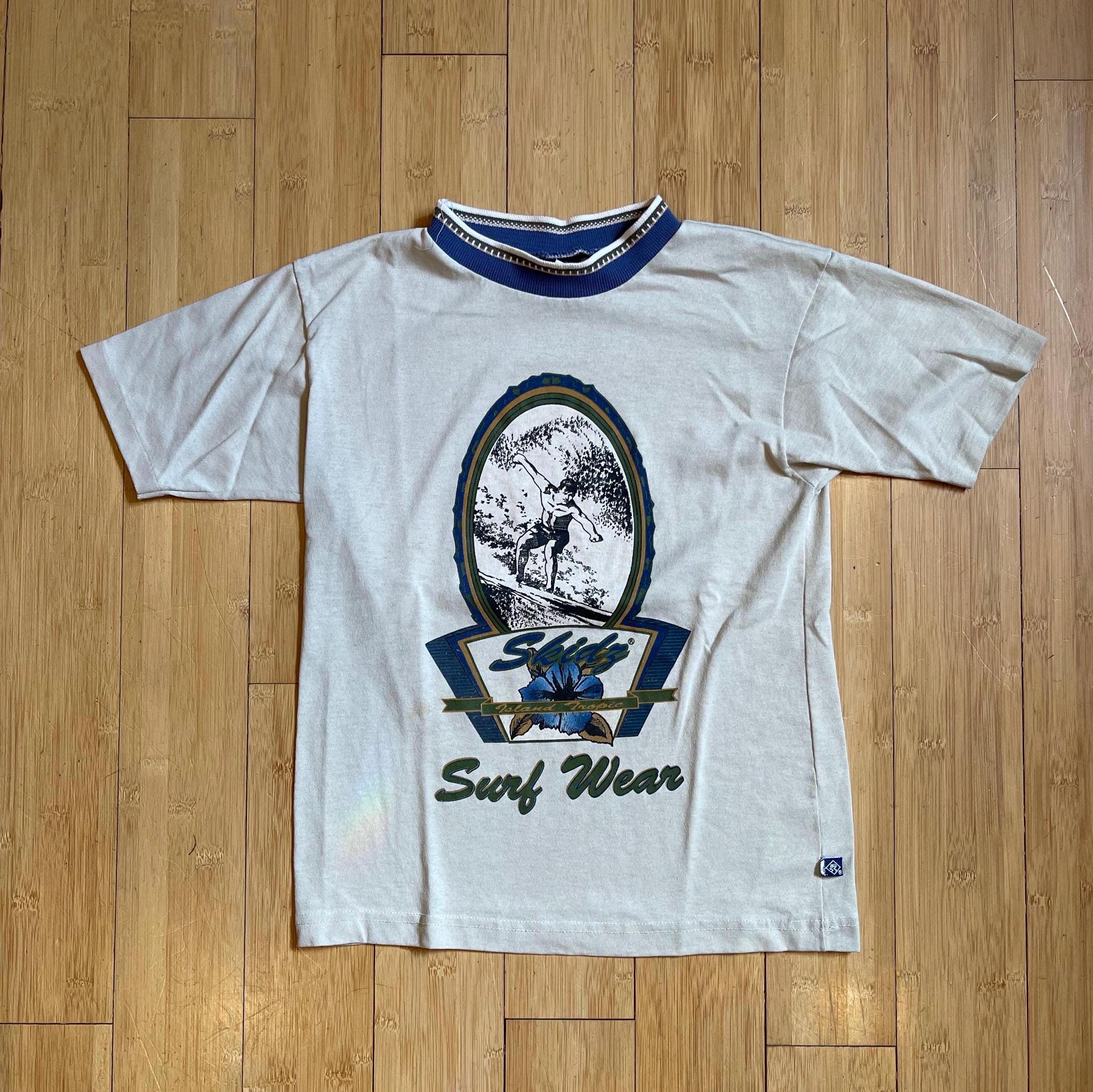 80s Camisetas De Surf Vintage Vintage 80s OP Ocean Pacific Surfer 