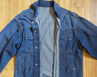 Vintage 60's / 70's JC Penney Ranchcraft Denim Jacket Type 2 Style