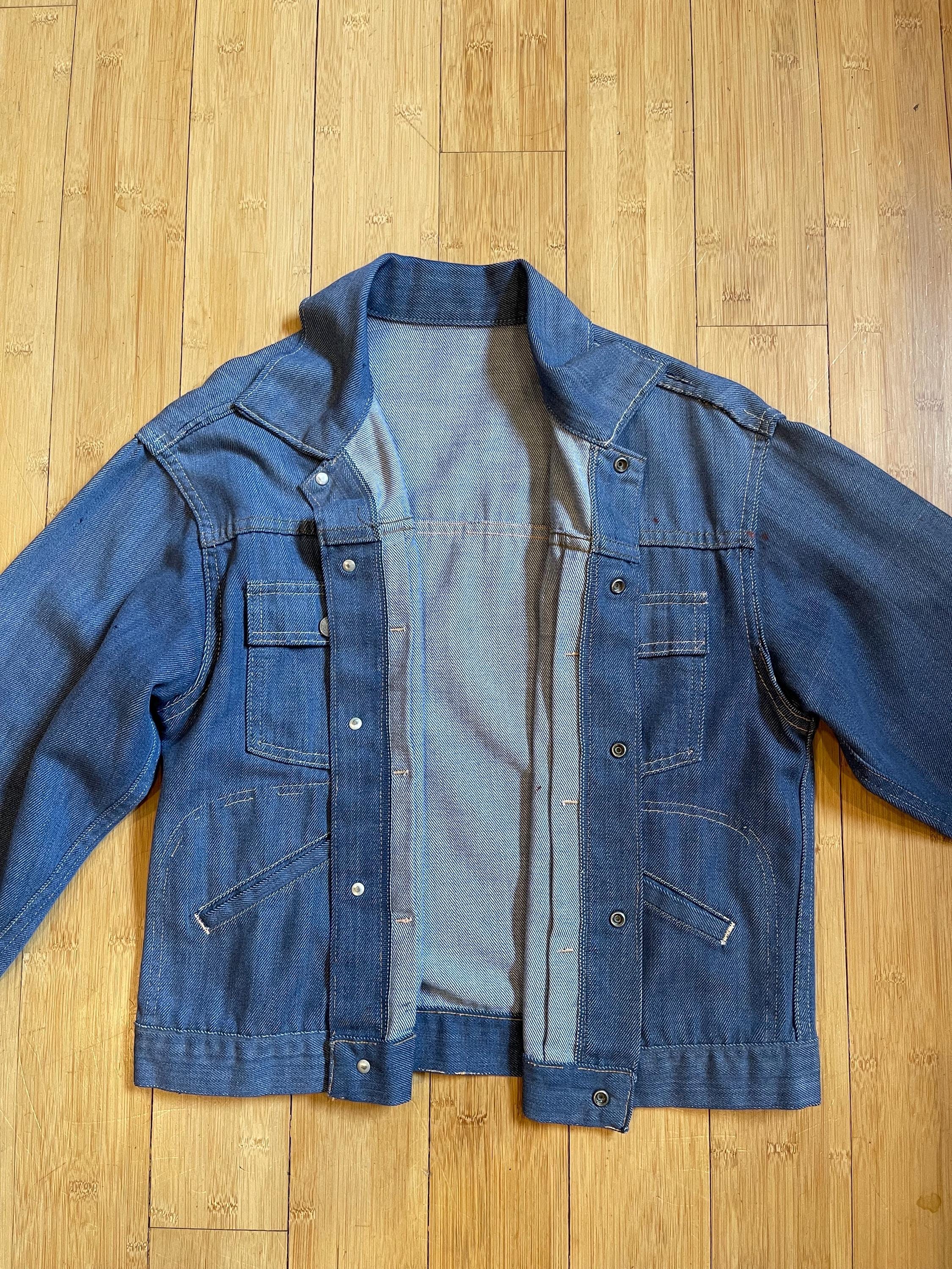 Vintage 60's / 70's JC Penney Ranchcraft Denim Jacket Type 2 Style