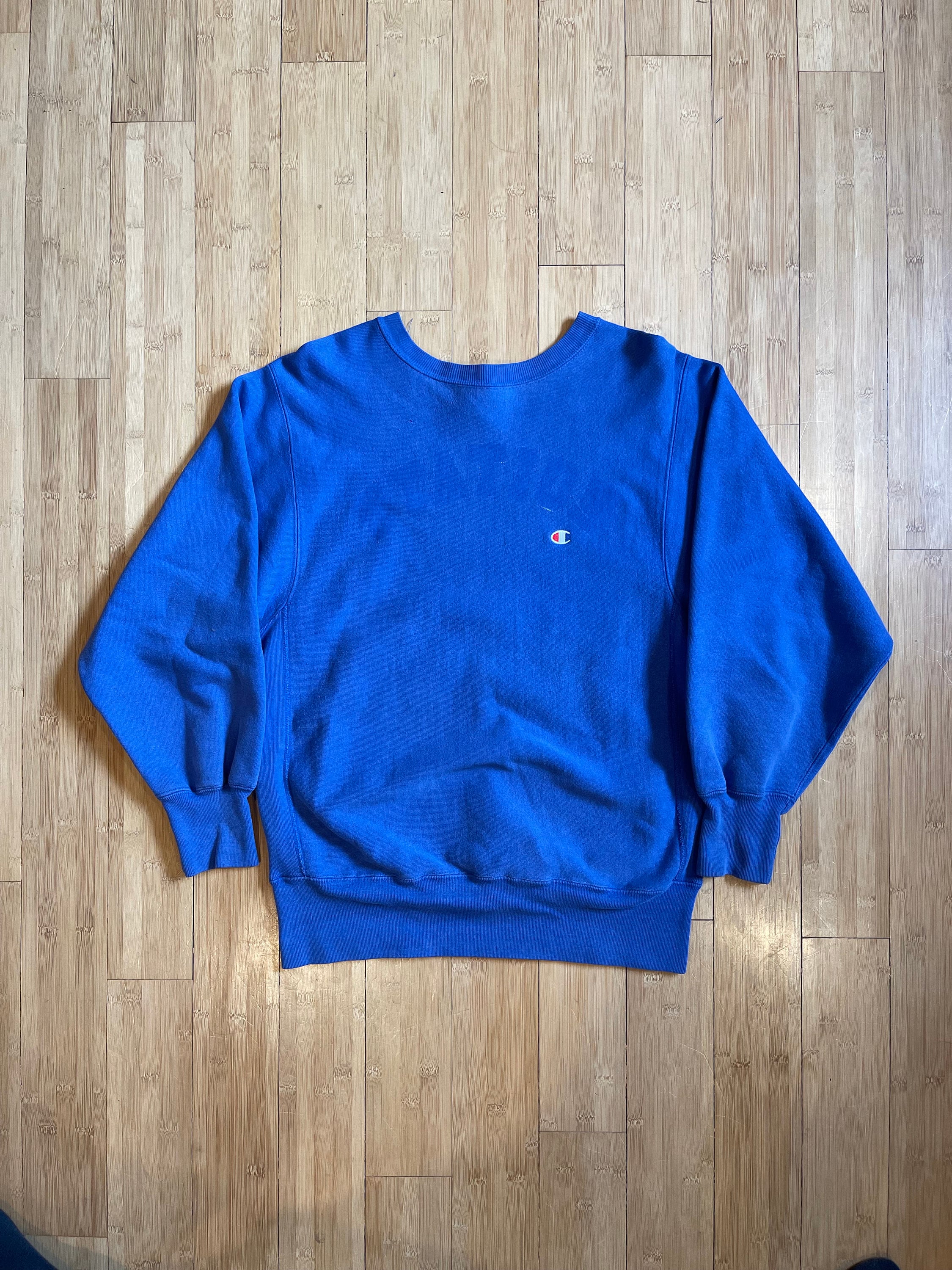 Vintage 90's Blue Champion Reverse Weave Made in USA 1990's Vintage 90's Blue Champion Reverse Weave Made in USA 1990's