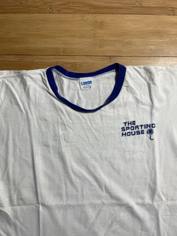 70s ringer Champion tee - Gem