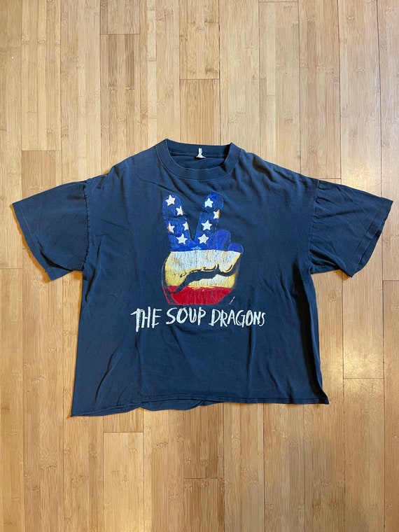 Vintage 90s The Soup Dragons tshirt Hotwired XL Br
