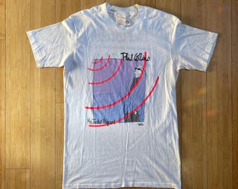 トップス 1990s Vintage Phill Collins Tee BROCKUM 1990 Phil Collins but Seriously World Tour T-shirt. Vintage 90s