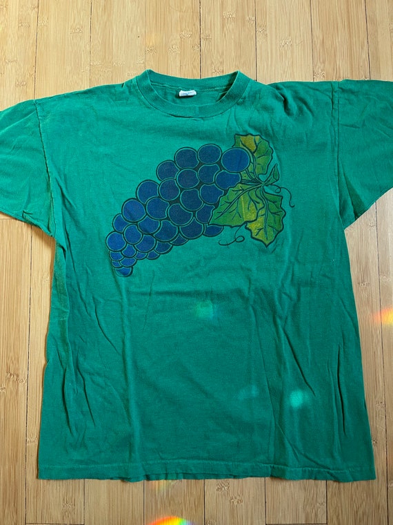 1970’s Grape Tshirt 70s Champion Blue Bar - image 3