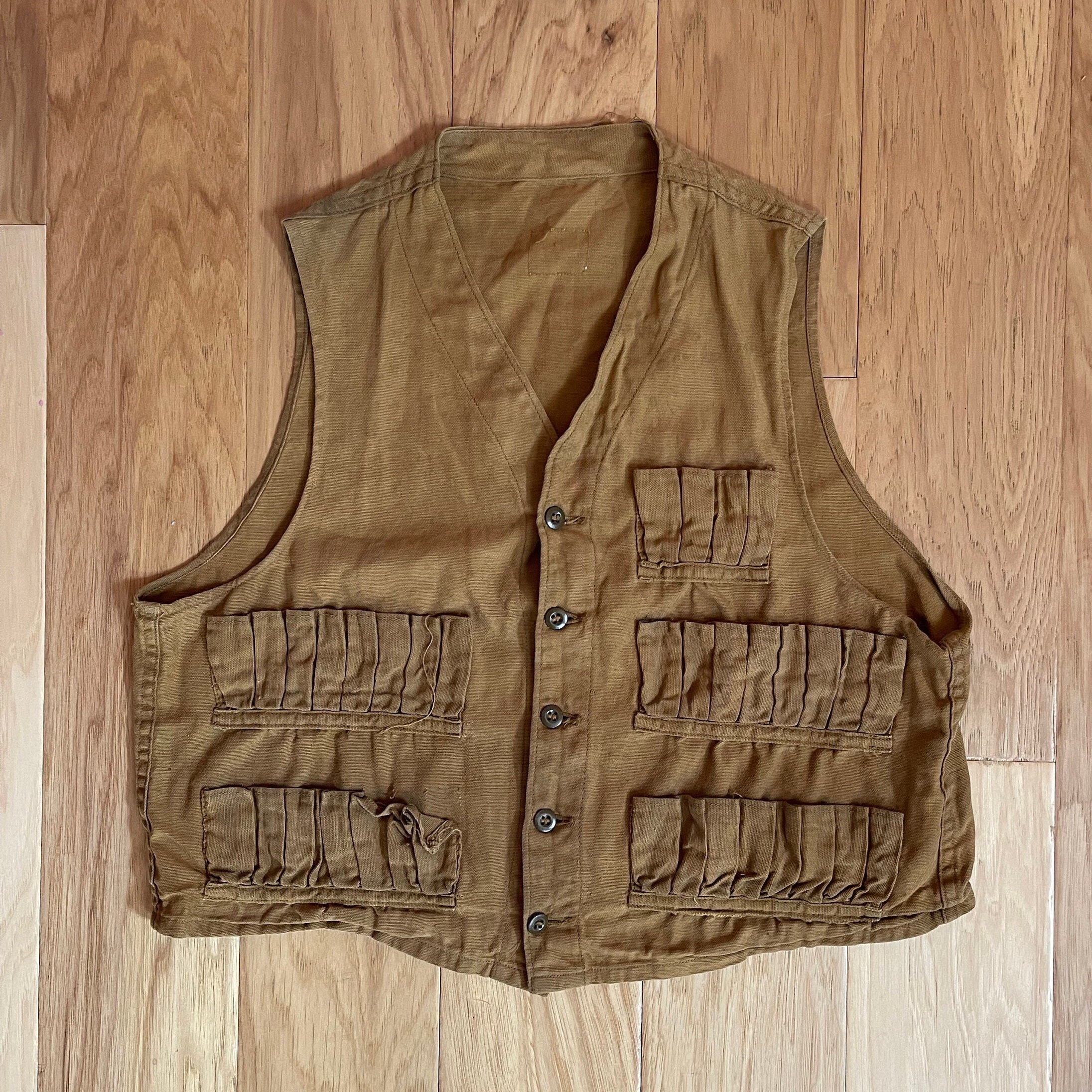 Vintage 50's Hunting Vest 1950's Sportswear Redhead - Etsy