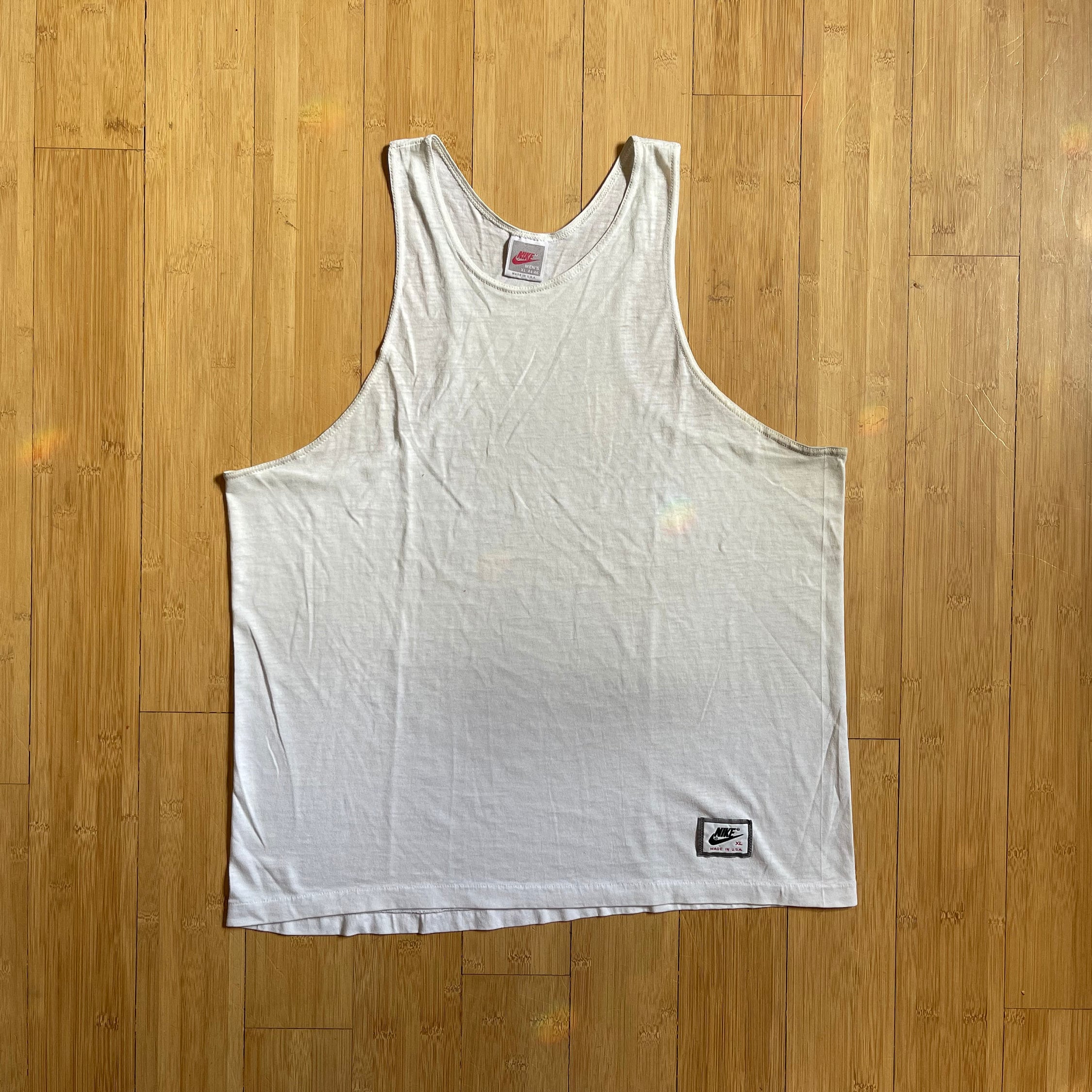 Vintage 80’s 90’s Nike Gray Tag Tank Top Size XL